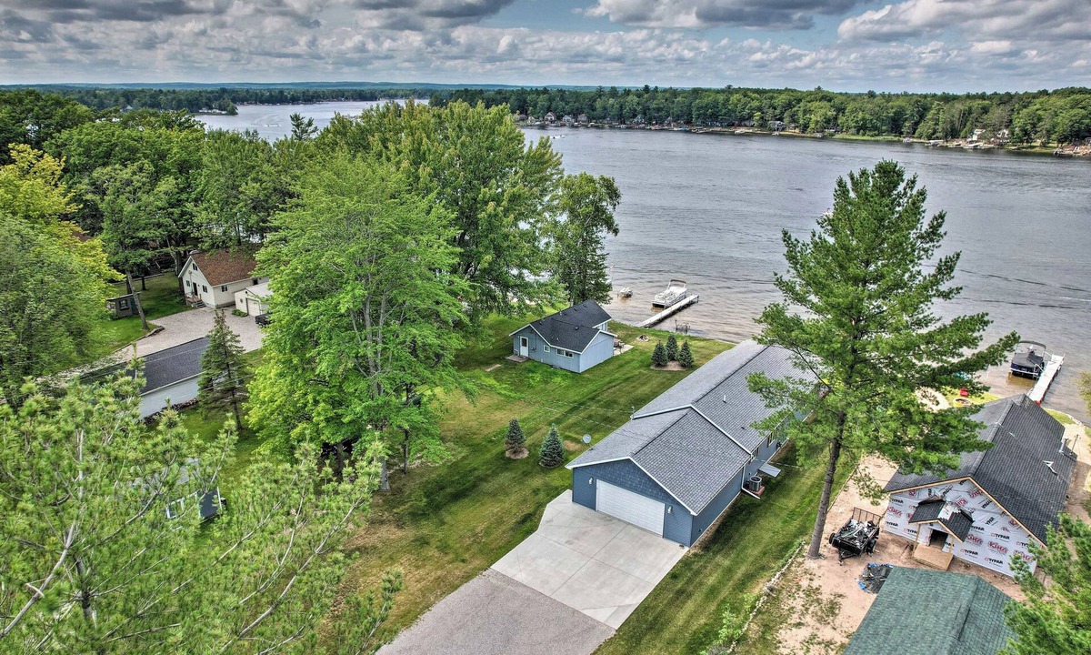 Long Lake House | 3-Bedroom House Hale/Long Lake Summer & Winter Retreat! Fish, Snowmobile!