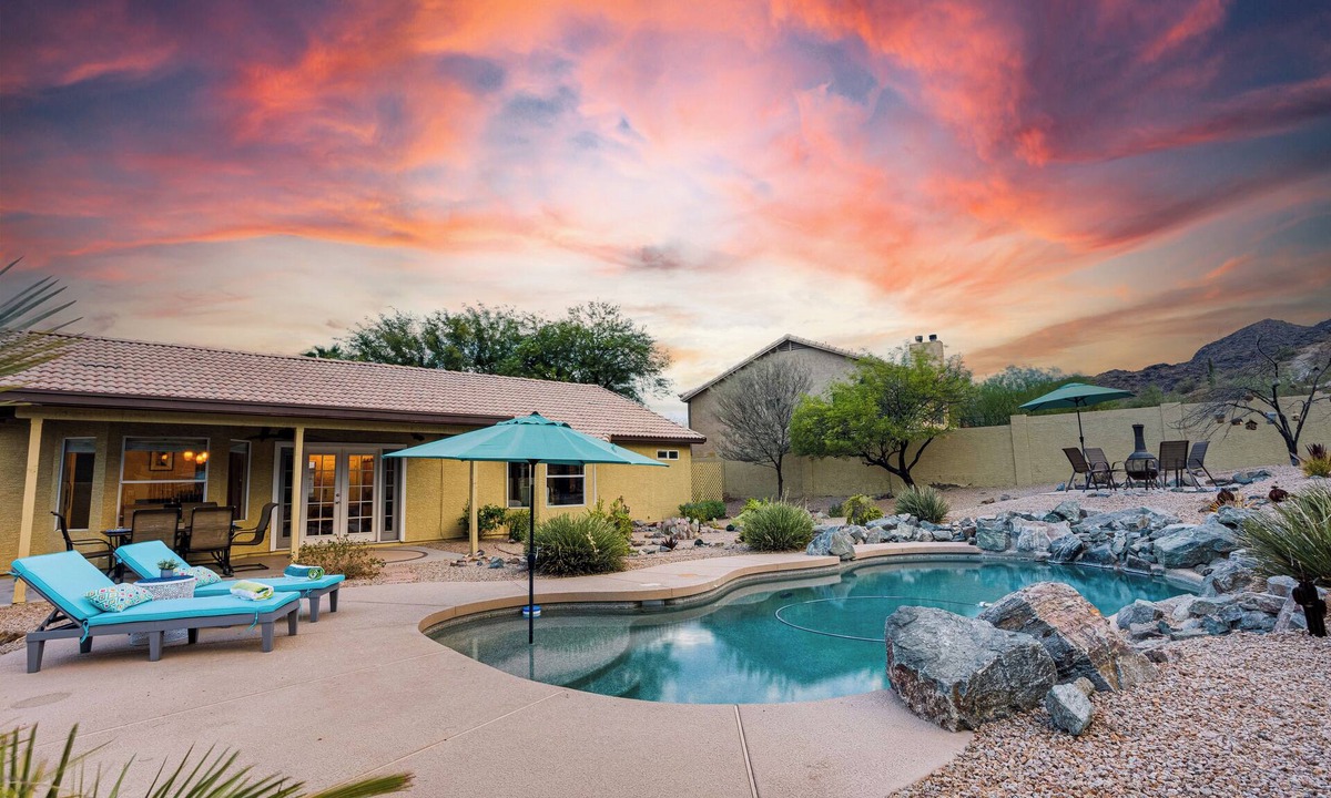 Ahwatukee Foothills House | 3BR w pool, fire pit, preserve views