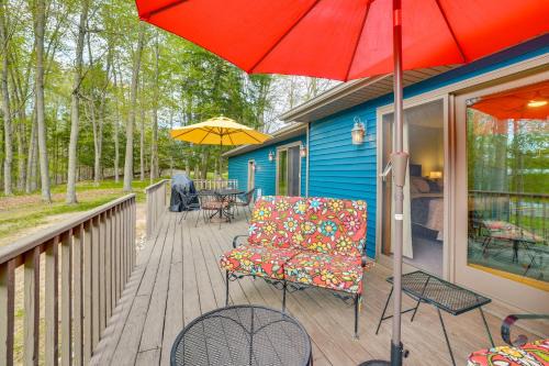 Hesperia House | 40-Acre Waterfront Retreat on the White River!