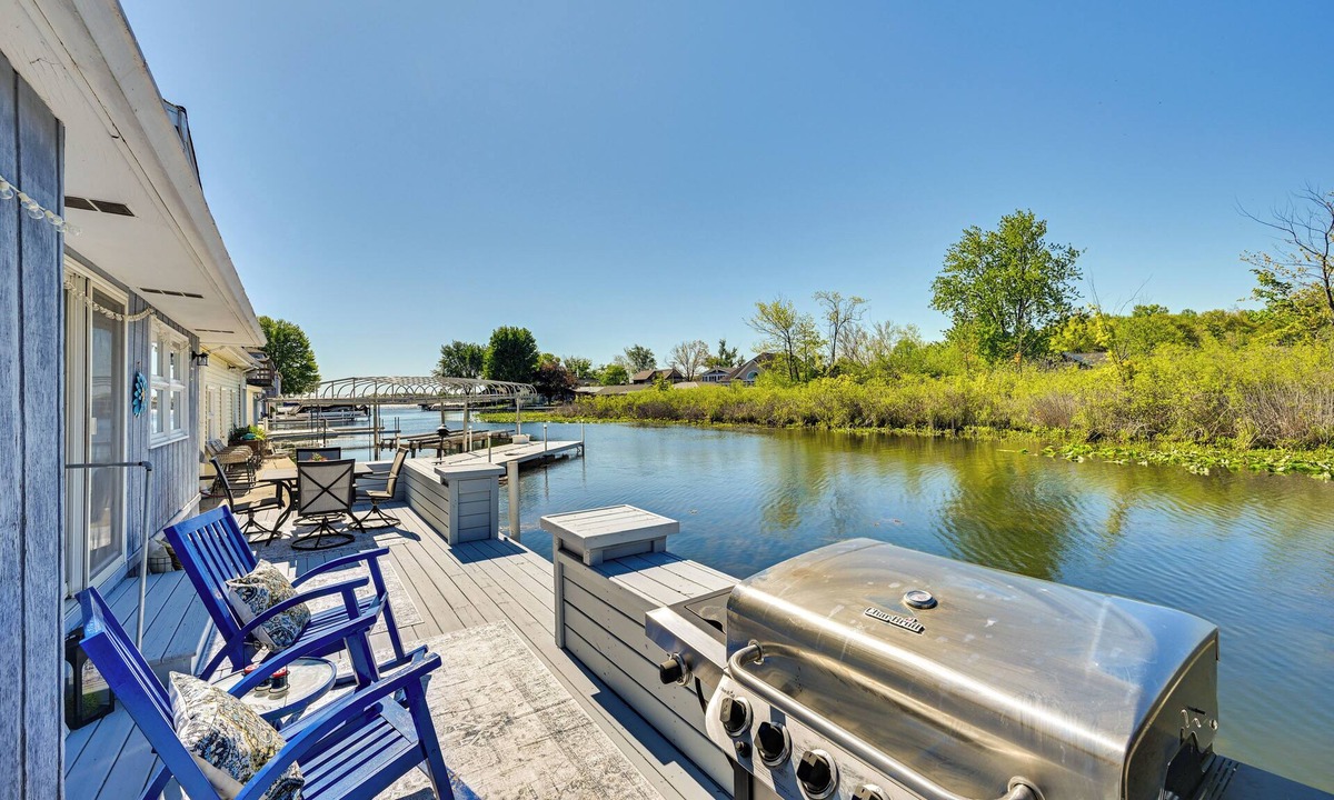 Syracuse House | Angler's Paradise: Lake Wawasee Waterfront Home