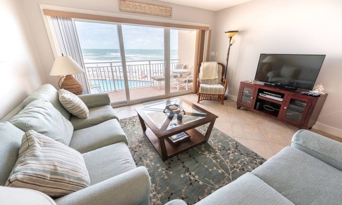 Satellite Beach Condo | Beachfront 2BR Condo w/Balcony & Heated Pool, Unit 224