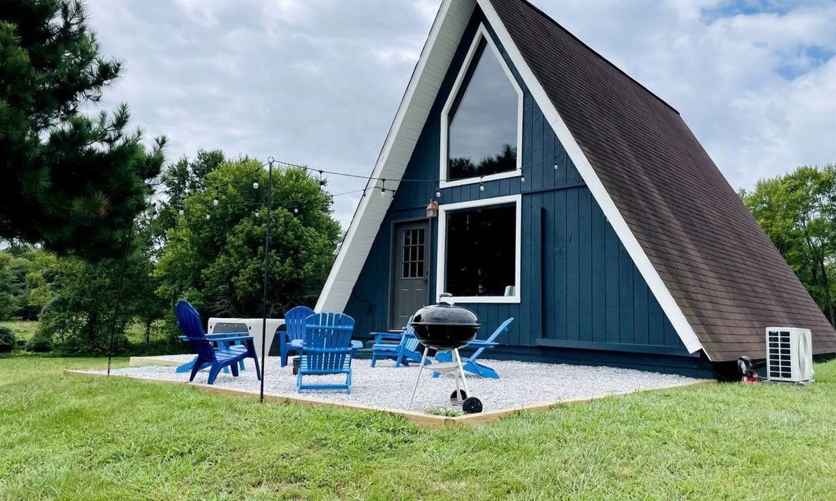 Makanda House | Beautiful A-frame with Hot-tub in Makanda, Illinois