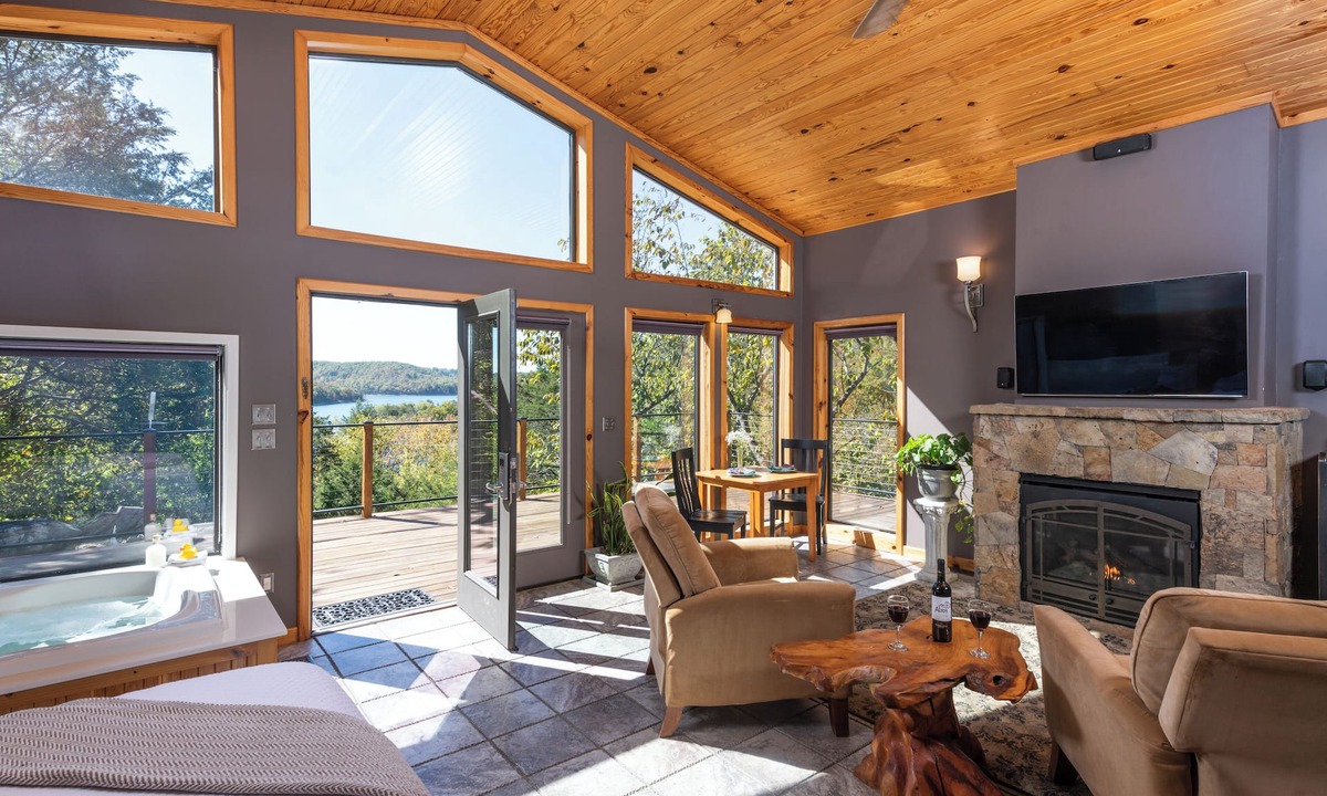 Sylvan Shores Cabin | Beaver Lakefront Cabins - Couples Only Getaways