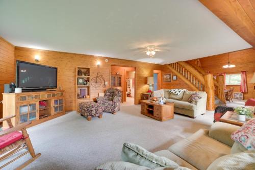 Indian River House | Boat Friendly Mullett Lake Home 3 Mi to Marina