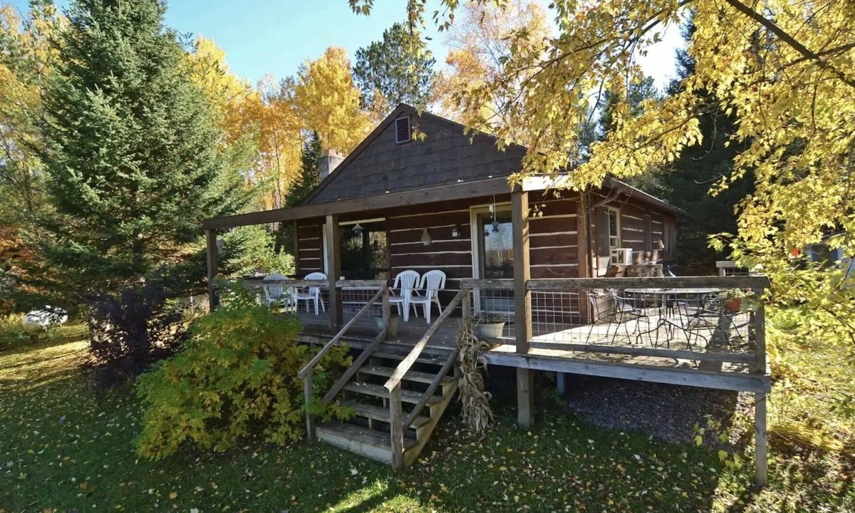Grand View Cottage | Brookside: Cozy Cabin Retreat, Fireplace + ATV/Snowmobile Access + Pets ok