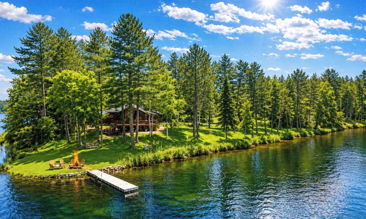 Crystal Falls Ski Chalet | Bua Northwoods Chalet on the Peninsula