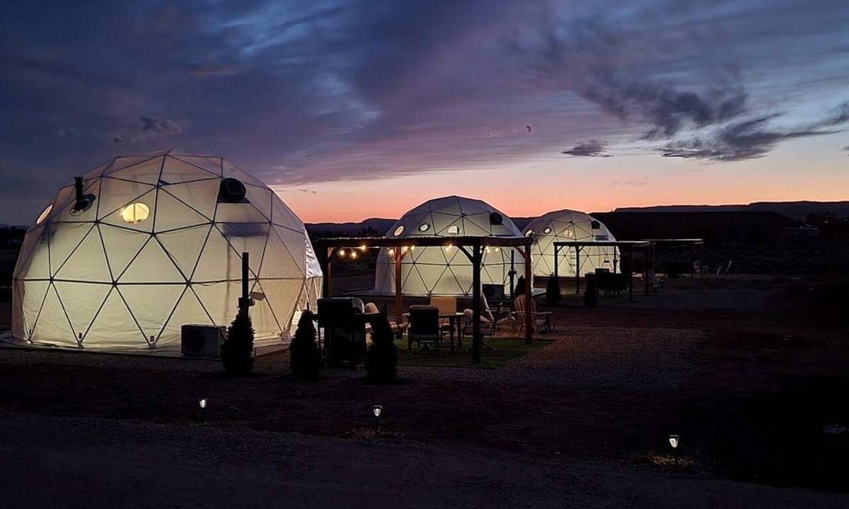 Kanab Cabin | Charming Dome with Fire Pit and Barbecue in Kanab, Utah