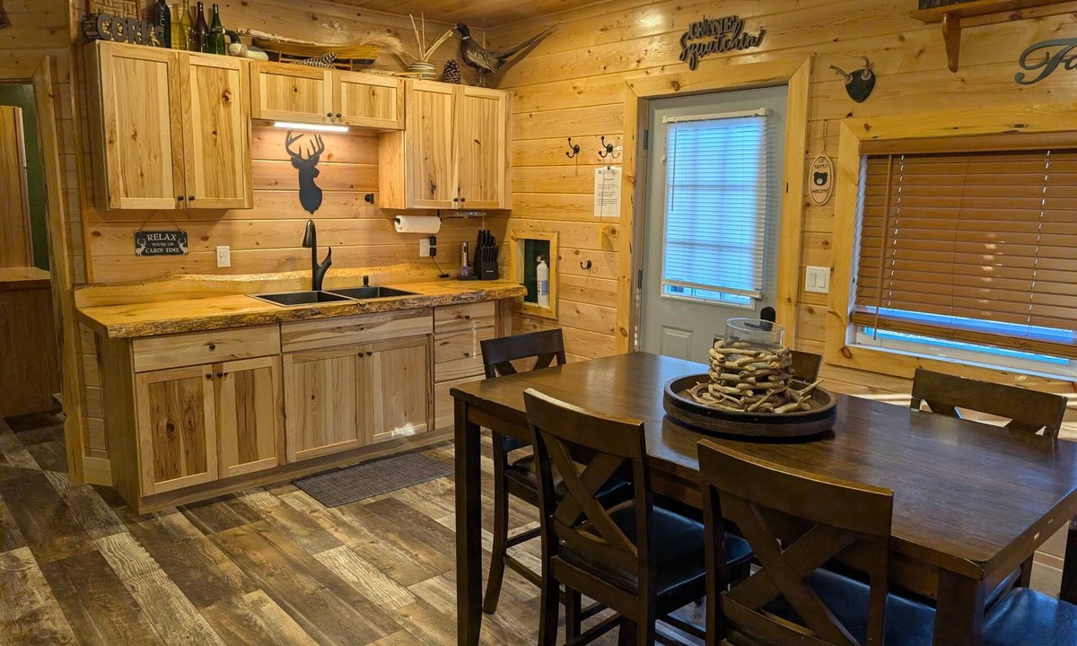 Clam Lake Cabin | Chequamegon Acres 2-bedroom cabin just outside of Clam Lake, Direct trail access