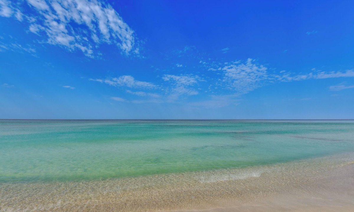 Holiday Beach Apartment | Chic & Elevated Decor: Beachfront PCB Gem w/Patio