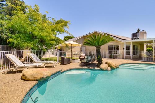 Clovis House | Clovis Family Home: Private Pool, Near Old Town!