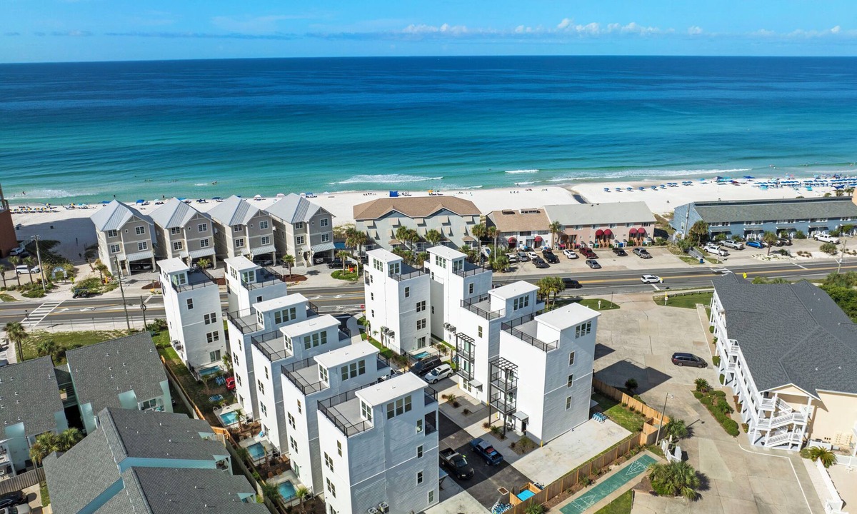 West Panama City Beach Villa | Coastal Panama 5BR Haven with Rooftop Beach View & Elevator