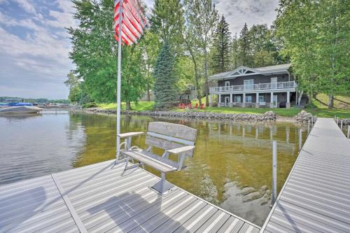 Coldwater House | Coldwater Family Retreat w/Boat Dock & Grill!