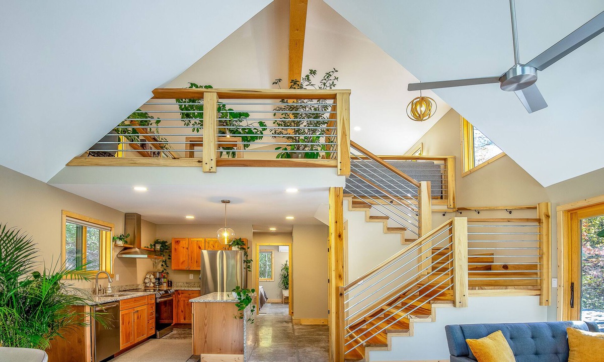 Pisgah Forest Cabin | Cozy Couples Getaway in Between Brevard and Hendersonville in Pisgah Forest
