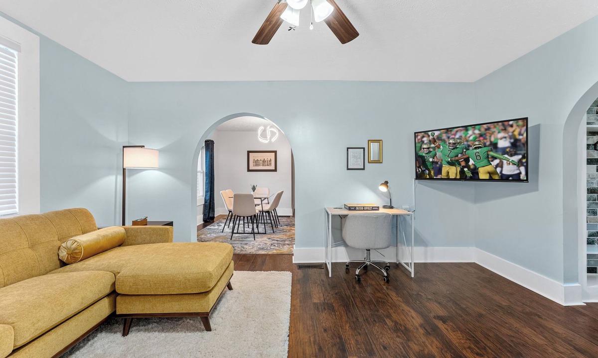 Northeast South Bend House | Cozy Home short walk from ND campus