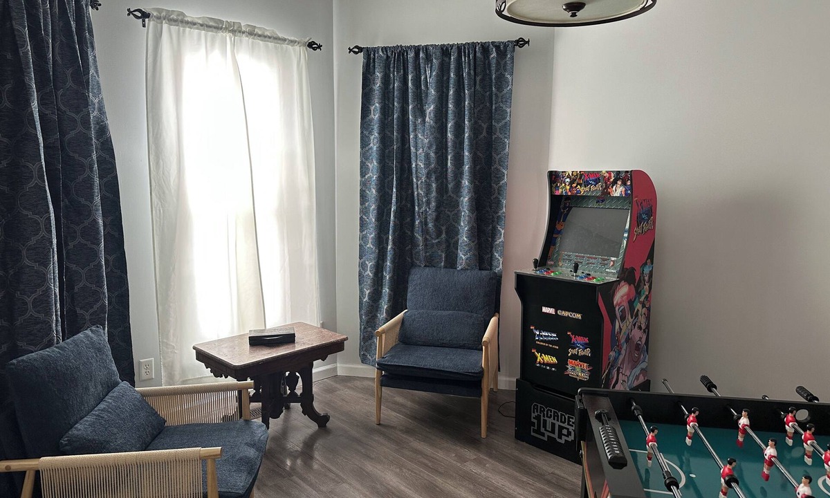 Syracuse House | Cozy home w/public lake access, game room, king bed, Grill, Firepit