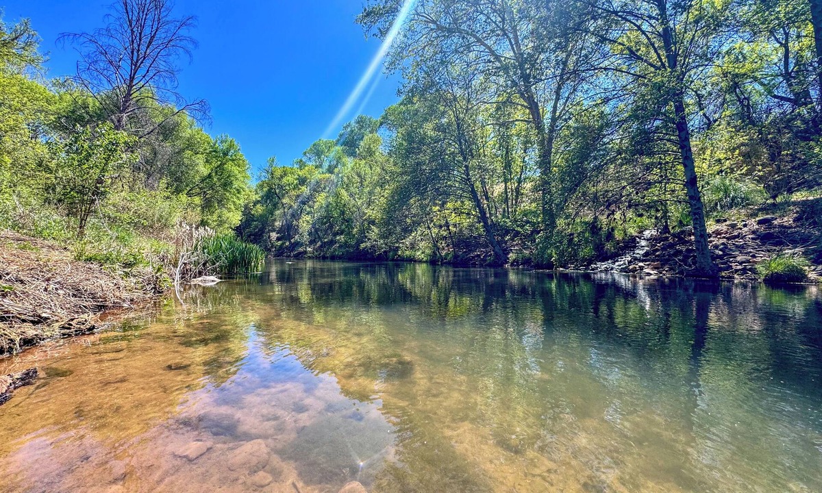 Cornville House | Creekside Container Retreat Hot Tub Dog-Friendly