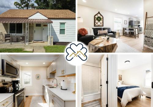 Northeast South Bend House | End Zone Escape2BR house 1 mile to ND Stadium!