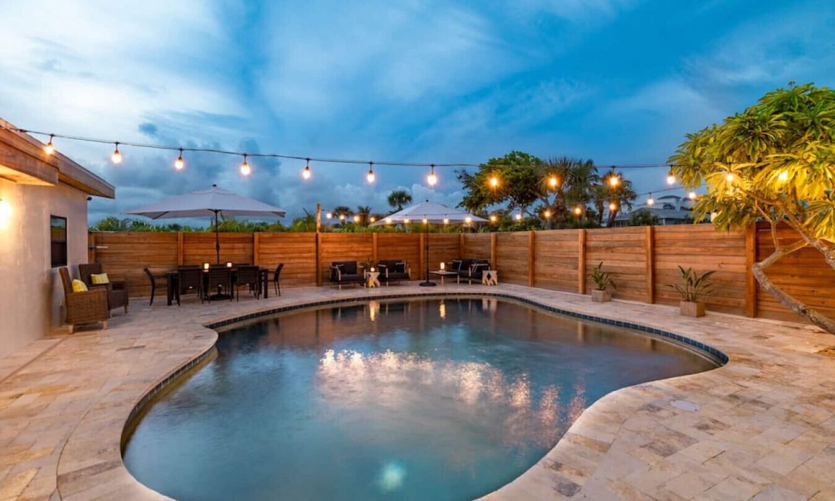 Crescent Beach House | Endless Summer · Luxury River View-Heated Pool-Steps To The Beach