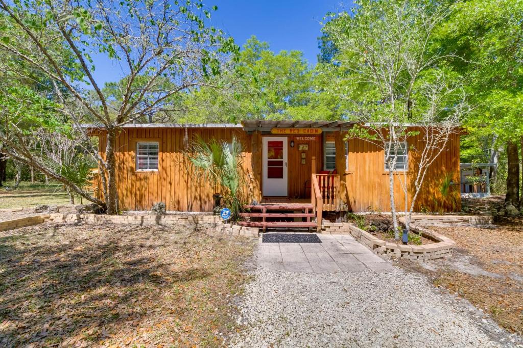 Dunnellon House | Fire Pit & Boat Dock: Peaceful Dunnellon Cabin!