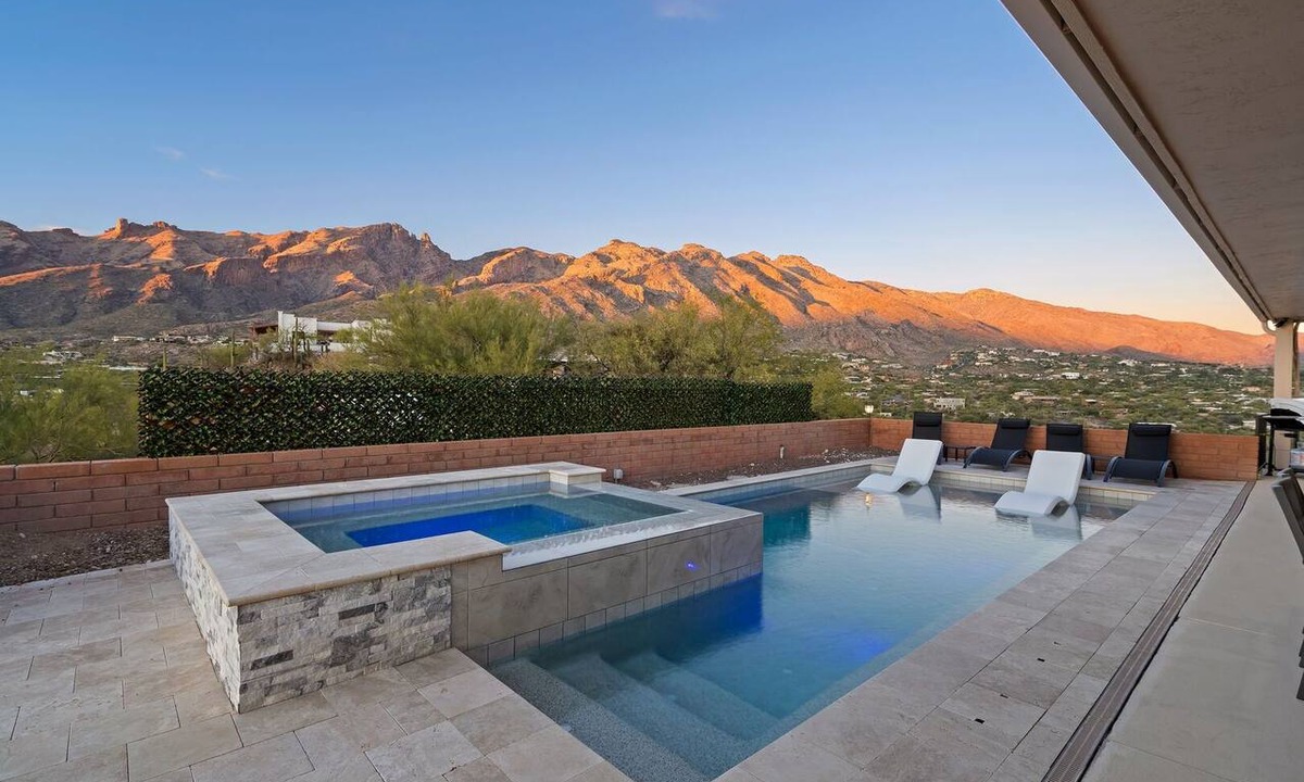 Coronado Foothills Estates House | Foothills Hilltop Pool Spa Gym 360° Views