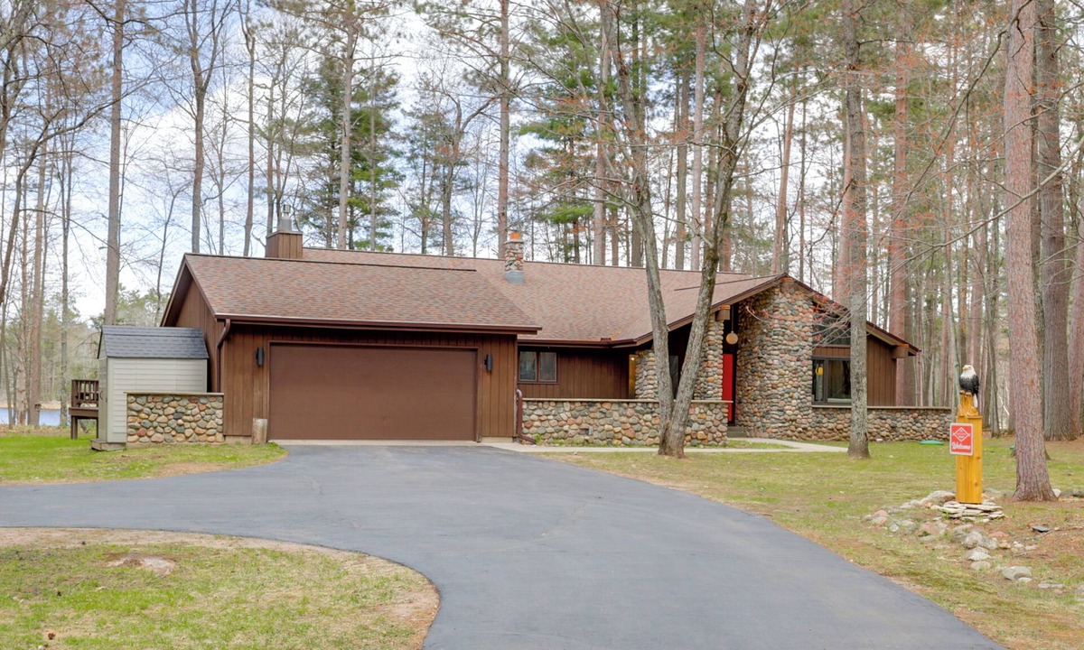Arbor Vitae House | Game Room! Mid-Century Escape in the Northwoods
