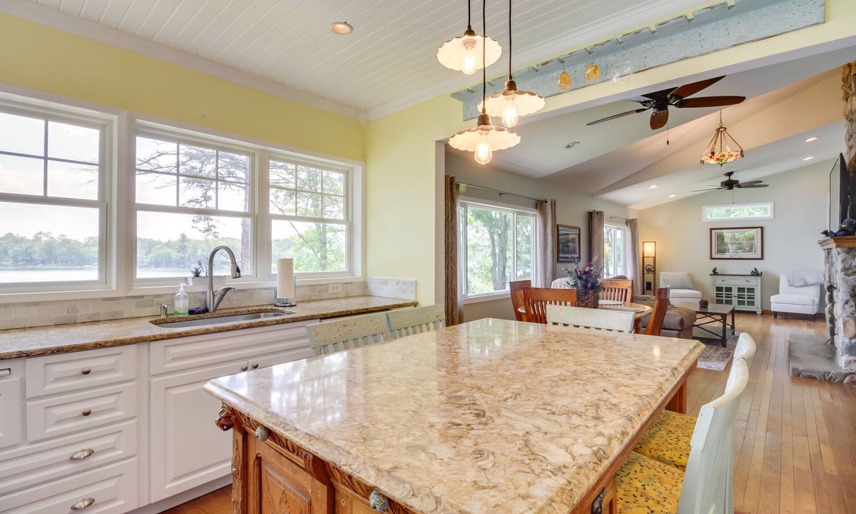 Garrison Cottage | Garrison Haven on Whitefish Lake w/Boat Dock!