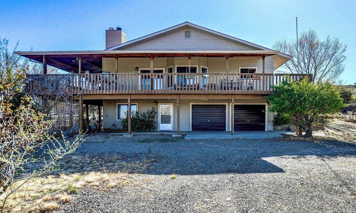 Iron Springs House | Granite Mountain Views on Peaceful Acreage