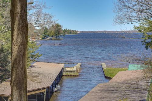 Ludington House | Hamlin Lake Cabin w/Community Beach Access!