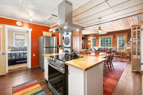 Oceanside House | Historic Oceanside Cabin with Peek-a-boo views dog friendly