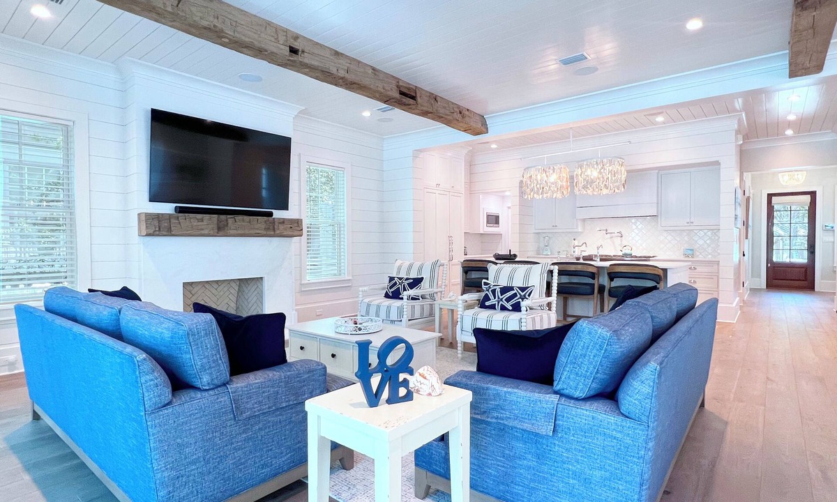WaterSound Beach House | Luxurious Watersound Escape Gulf Views, Pool, Grill, & Bikes Included!