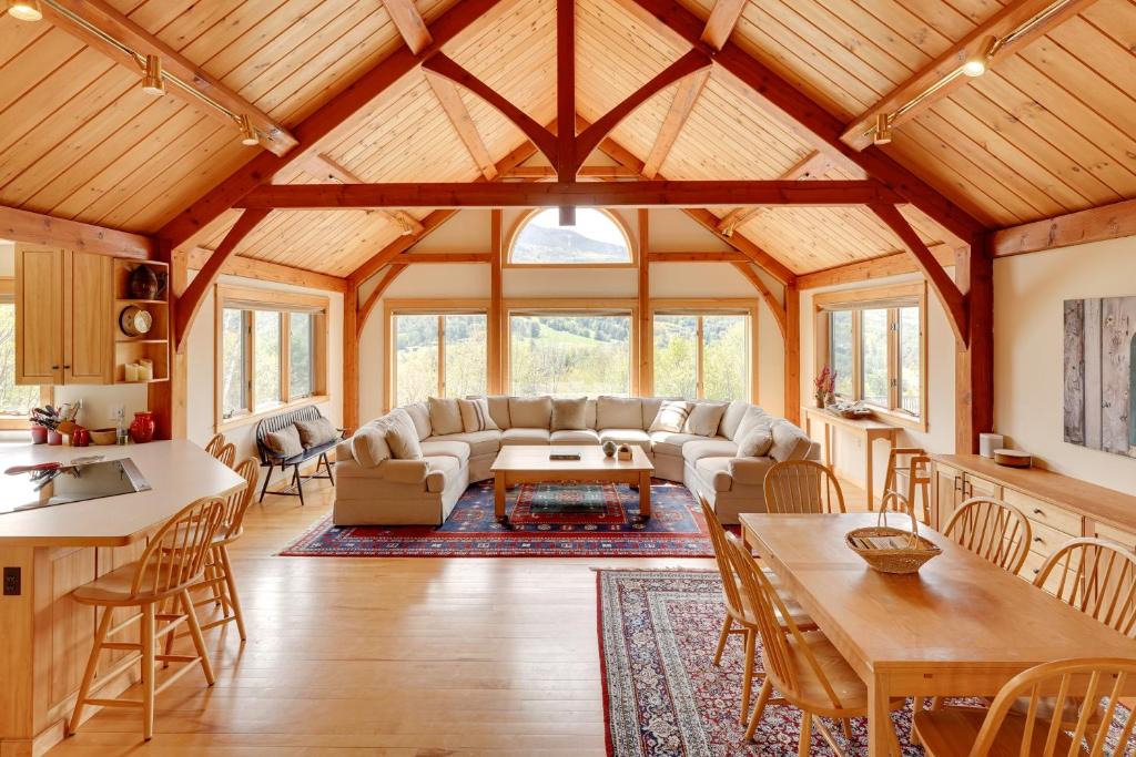 Windsor House | Luxury Vermont Vacation Rental: Private Hot Tub!