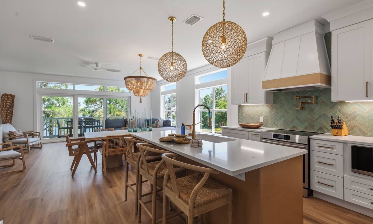 Dune Allen Beach Villa | "Making Memories" New Reno, Beach Access, Golf Cart, Pool & Dock, Lake Views