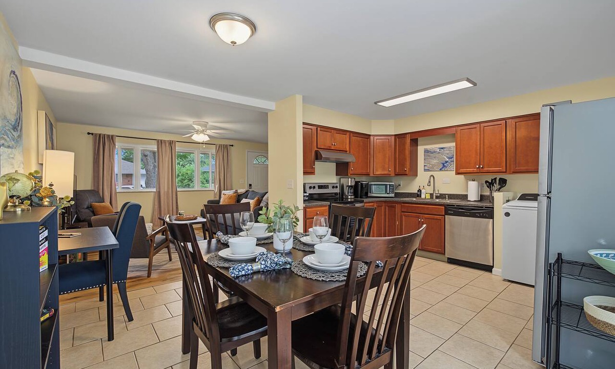 Huber Heights House | Modern 3BR Dayton Home Near WPAFB & UD
