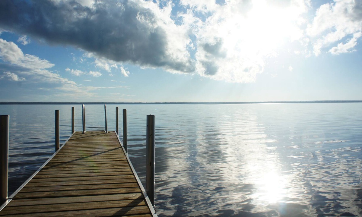 Onaway Cabin | New Private Lakefront Cottage on Black Lake