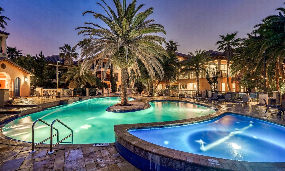 St. Tropez House | OASIS AT ST TROPEZ: Stunning Mediterranean Villa with Resort-Style Pool & Hot Tub!