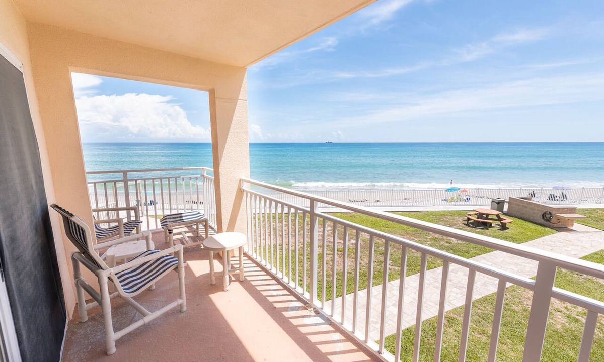 Satellite Beach Condo | Oceanfront Condo w/Balcony & Direct Beach Access, Unit 227