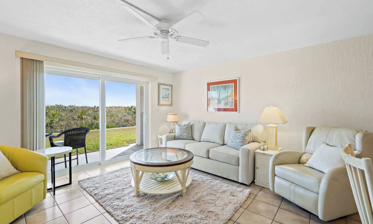 Cocoa Beach Condo | Oceanfront I Ground Floor I Coastal Retreat