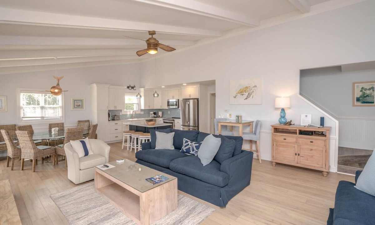 Sunset Beach House | Oceanfront Luxury Home on Sunset Beach West End - Newly Renovated/Open Floorplan