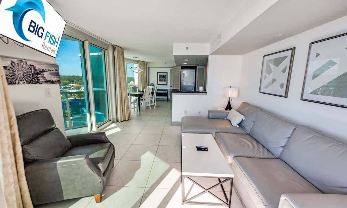 Downtown Myrtle Beach Condo | Oceanfront Paradise Breathtaking Oceans One Resort