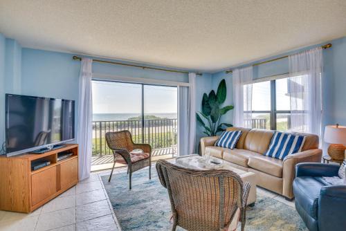 Ormond-by-the-Sea House | Ormond Beach Ocean-View Condo w/Private Balcony!