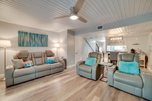West Panama City Beach House | PCB Townhome: Walk to Beaches, Resort Amenities!