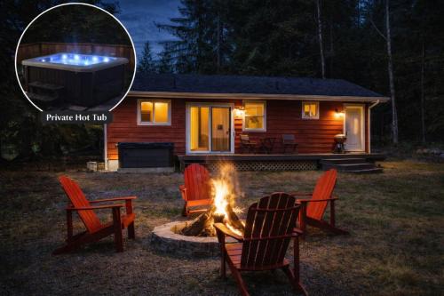 Paradise Estates House | Perch - Red Cabin On The Lake