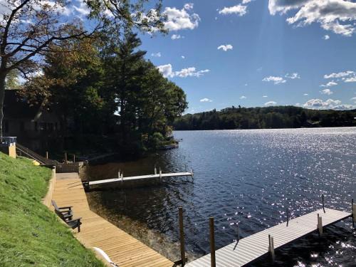 Newaygo House | Pet-friendly Cabin with Dock, Firepit, BBQ