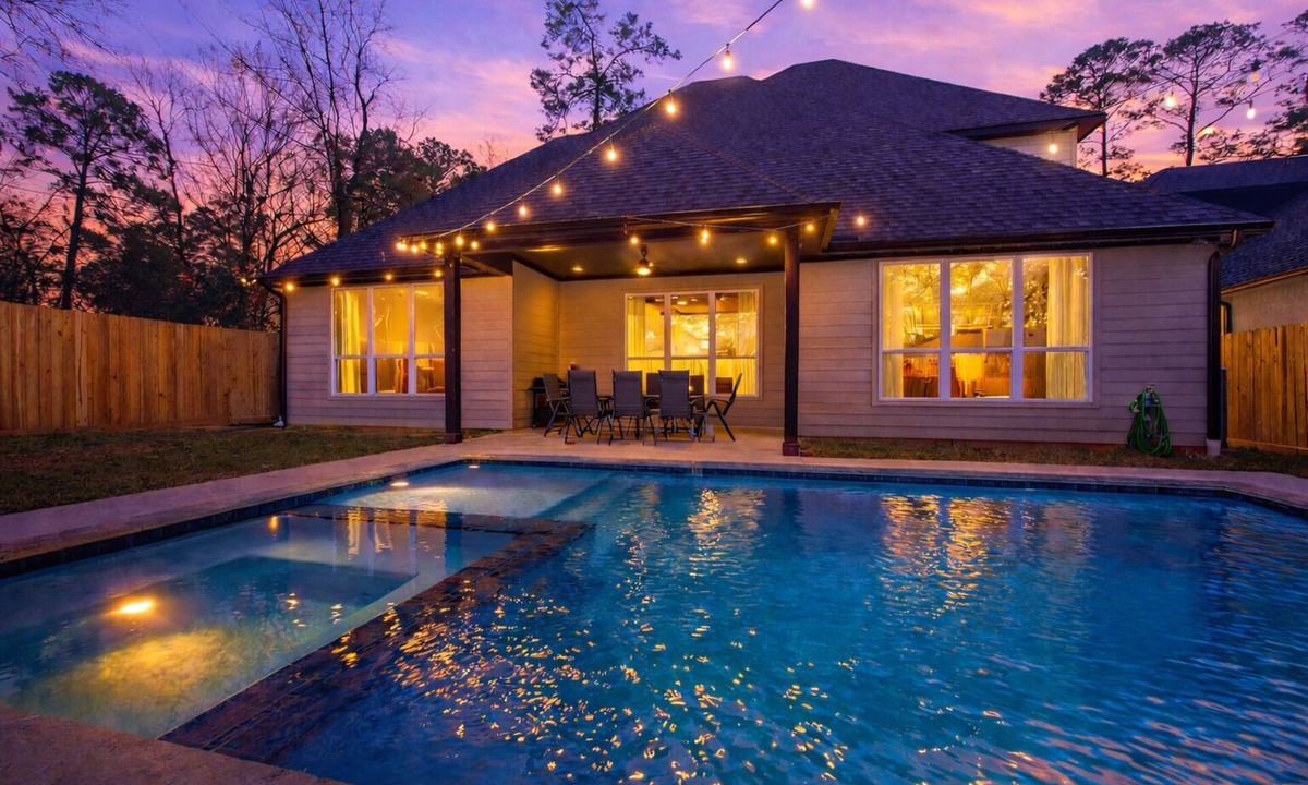 Walden on Lake Conroe House | Pool/Jacuzzi Fun + Gameroom + Community Amenities