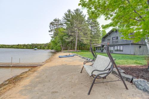 Brainerd House | Private Beach: Lakefront Escape in Brainerd!