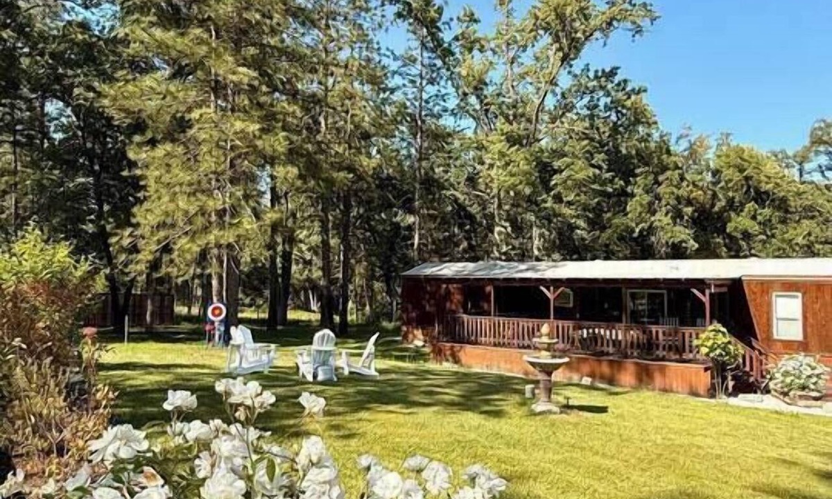 North Fork House | Private Creekside Cabin Hot Tub Sauna Views
