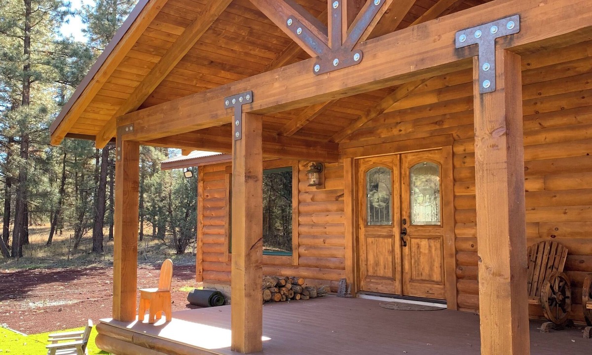 Williams Cabin | Private Luxury cabin near Williams on Historic Ranch 15 minutes from Williams!