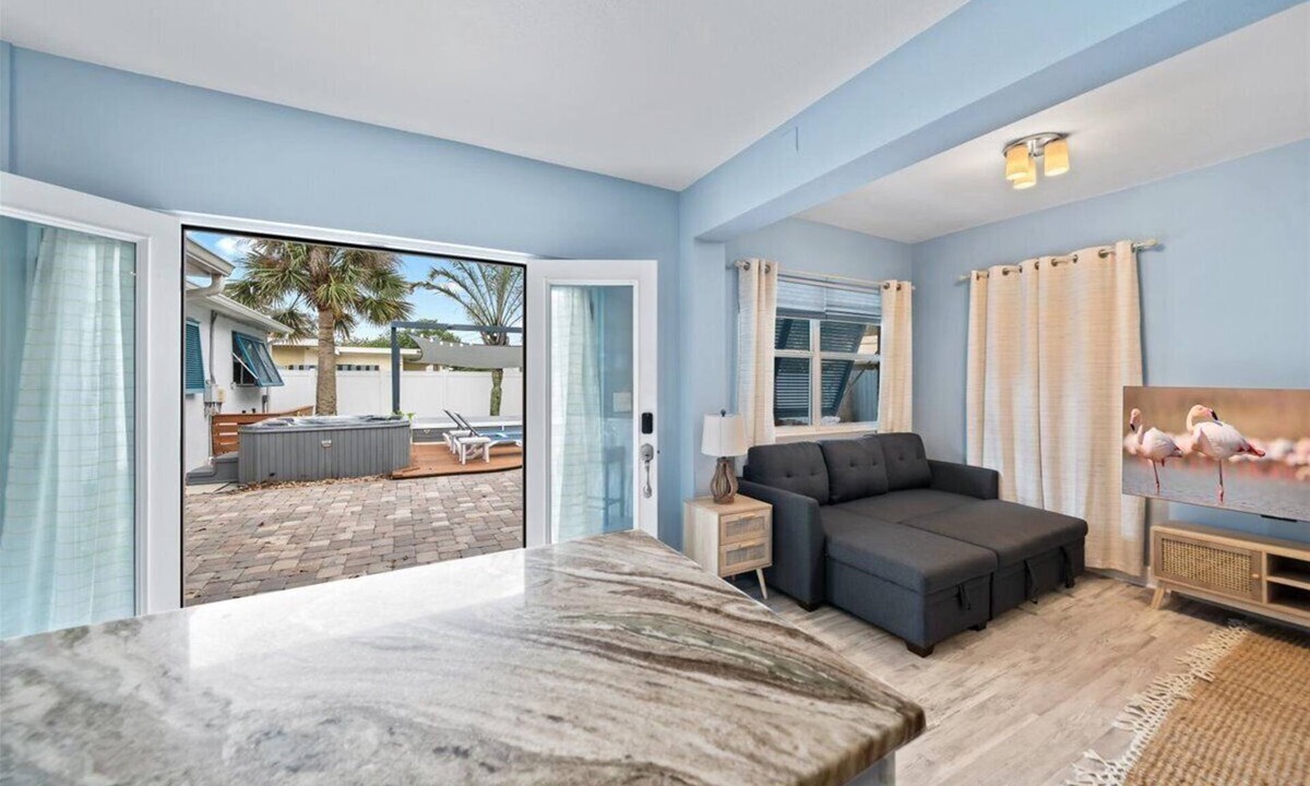 South Patrick Shores Apartment | Relaxing Beach Studio close to Space Coast Stadium