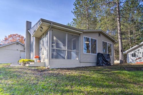 Grayling House | Riverfront Grayling Retreat w/Fire Pit & Dock!