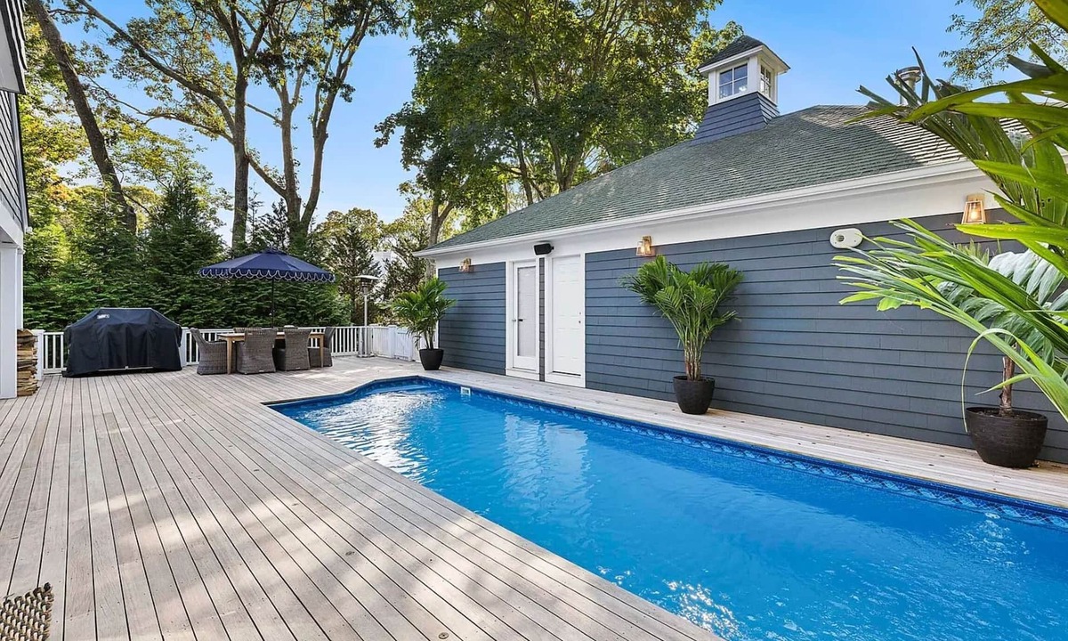 North Haven House | Sag Harbor Retreat - 4BR Home with Heated Pool + Game Room